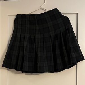 Brandy Melville Dark Plaid Skirt